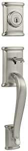 Kwikset 800ADH-15 SMT Combination Lockset, Satin Nickel, 1 Grade, Re-Key Technology: SmartKey, Zinc