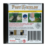 Post Shields Inc. 4 in. H X 4 in. W X 4 in. L Plastic Brown Fence Post Protection, Pack of 10