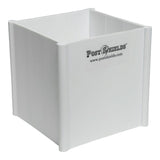 Post Shields Inc. 4 in. H X 4 in. W X 4 in. L Plastic White Fence Post Protection, Pack of 10