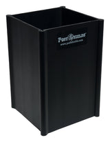 Post Shields Inc. 6 in. H X 4 in. W X 4 in. L Plastic Black Fence Post Protection, Pack of 10