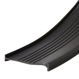 Frost King RV9 Garage Door Seal, 2-3/4 in W, 10 ft L, Vinyl, Black