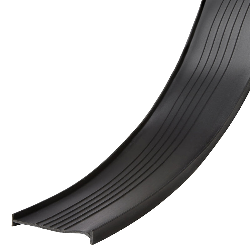 Frost King RV18 Garage Door Seal, 2-3/4 in W, 19 ft L, Vinyl, Black