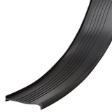 Frost King RV18 Garage Door Seal, 2-3/4 in W, 19 ft L, Vinyl, Black