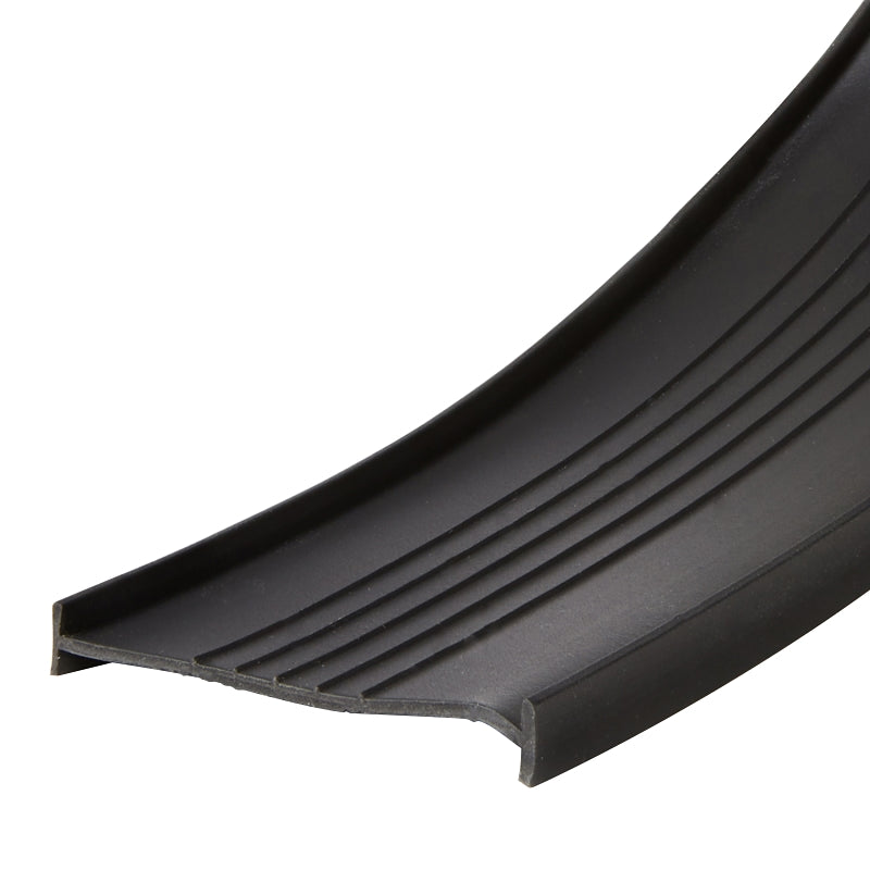 Frost King RV18 Garage Door Seal, 2-3/4 in W, 19 ft L, Vinyl, Black