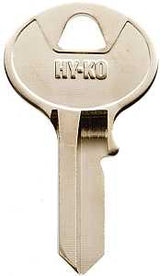 Hy-Ko 11010VR3 Key Blank, Brass, Nickel, For: Viro Cabinet, House Locks and Padlocks, VR3 Key Number, Pack of 10