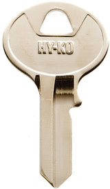 Hy-Ko 11010VR3 Key Blank, Brass, Nickel, For: Viro Cabinet, House Locks and Padlocks, VR3 Key Number, Pack of 10