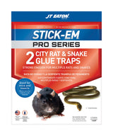 JT Eaton Stick-Em Pro Series Extra Large Glue Board Trap For Rodents and Snakes 2 pk, Pack of 6