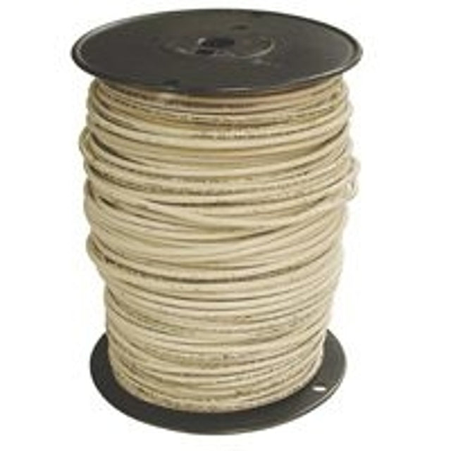 Southwire 8WHT-STRX500 Building Wire, White Sheath, 8 AWG Wire, 1-Conductor, 500 ft L, Copper Conductor