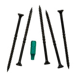 GRK Fasteners R4 Series 03105 Framing Screw, #9 Thread, 3-1/8 in L, Star Drive, Steel, 100 PK