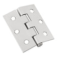 National Hardware N185-701 Screen/Storm Door Hinge, 3 x 2-1/2 in, Stainless Steel, Surface Mounting, 45 lb, Tight Pin