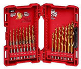 Milwaukee SHOCKWAVE Impact Duty 48-89-4631 Drill Bit Set, 23-Piece, Steel, Titanium