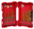 Milwaukee SHOCKWAVE Impact Duty 48-89-4631 Drill Bit Set, 23-Piece, Steel, Titanium