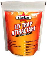 Starbar 100523455 Fly Trap Attractant Refill, Granular Solid, Fish-Like Resealable Bag