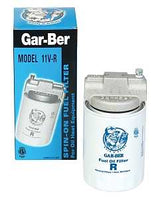 General Filters Gar-Ber 1600 Spin-On Fuel Filter, 3/8 in Connection, NPT, 45 gph, 10 um Filter, Aluminum Head