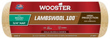 Wooster R292-9 Roller Cover, 3/4 in Thick Nap, 9 in L, Knit Lambs Wool Cover, Buff