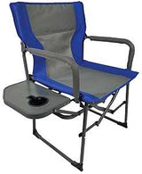 Seasonal Trends DC301 Director's Folding Chair, 31.75 in W, 20.75 in D, 35.75 in H, 300 lbs Capacity, Steel Frame, Pack of 4
