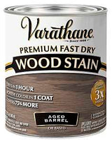 Varathane 357179 Fast Dry Stain, Aged Barrel, Liquid, 1 qt