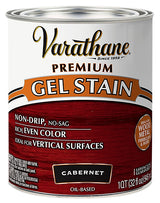 Varathane 358300 Premium Stain, Cabernet, Gel, Paste, 1 qt