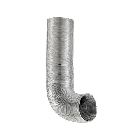 Lambro 302UL Semi-Rigid Transition Duct, 4 in, 8 ft L, Aluminum