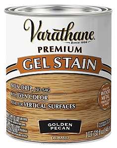 Varathane 358304 Premium Stain, Golden Pecan, Gel, Paste, 1 qt