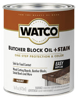 WATCO 359024 Oil and Stain, Hazelnut, Liquid, 16 oz Can