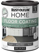 Rust-Oleum 358877 Floor Coating Kit, Deep Tint, 1 qt