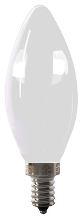 Feit Electric BPCTF60/927CA/FIL/2 LED Bulb, Decorative, 500 Lumens, 60 W, B10 Lamp, 60 W Equivalent, E12 Lamp Base, Pack of 6