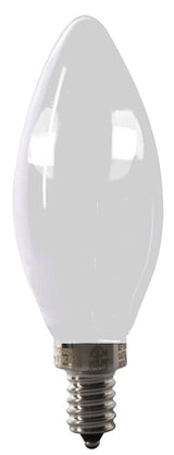 Feit Electric BPCTF60/950CA/FIL/2 LED Bulb, Decorative, 500 Lumens, 5.5 W, B10 Lamp, 60 W Equivalent, E12 Lamp Base, Pack of 6