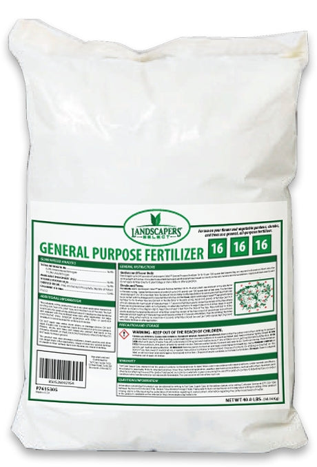 Landscapers Select 902853 General-Purpose Fertilizer, 40 lb Bag