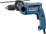 Makita HP1641K Hammer Drill, 6 A, Keyless Chuck, 1/2 in Chuck, 0 to 44,800 bpm, 0 to 2800 rpm Speed