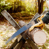 Woodland Tools Co 06-5004-100 Super Duty Saw, 18 in Blade, HCS Blade, 6 TPI, TPR Handle, 24 in OAL