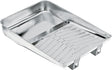 Wooster R402-11 Paint Tray, 16-1/2 in L, 11 in W, 1 qt, Steel, Clear