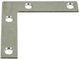 National Hardware 117BC Series N266-502 Corner Brace, 2-1/2 in L, 1/2 in W, 2-1/2 in H, Steel, Zinc, 0.07 Thick Material, Pack of 40