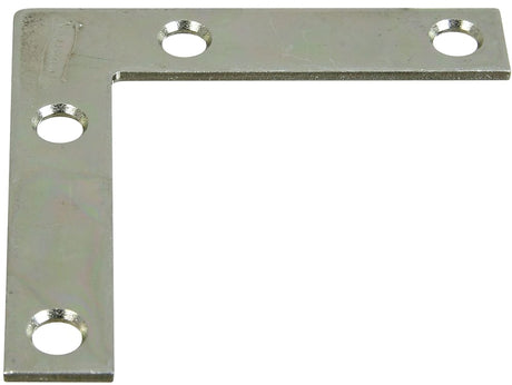 National Hardware 117BC Series N266-502 Corner Brace, 2-1/2 in L, 1/2 in W, 2-1/2 in H, Steel, Zinc, 0.07 Thick Material, Pack of 40