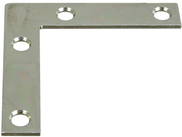 National Hardware 117BC Series N266-502 Corner Brace, 2-1/2 in L, 1/2 in W, 2-1/2 in H, Steel, Zinc, 0.07 Thick Material, Pack of 40