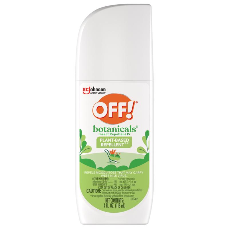 OFF! Botanicals Insect Repellent For Gnats/Mosquitoes 4 oz, Pack of 8
