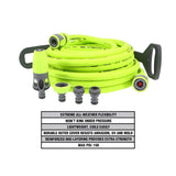 Legacy Flexzilla 1/2 in. D X 50 ft. L Heavy Duty Premium Grade Garden Hose Kit
