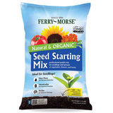 Ferry-Morse Organic Flower and Vegetable Seed Starting Mix 8 qt, Pack of 12