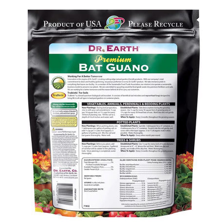 Dr. Earth Pure & Natural Organic Granules Bat Guano 1.5 lb