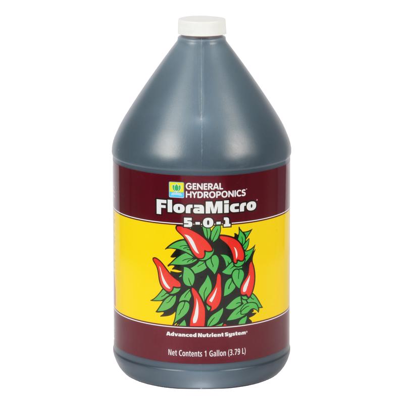 General Hydroponics Floramicro Liquid Nutrient System 1 gal