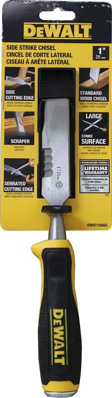 DEWALT DWHT16065 Side Strike Chisel, 1 in Tip, Carbon Chrome Steel Blade