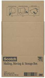 Scotch 8016.2FB Folded Box, L, Brown