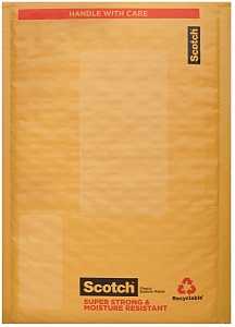 Scotch 8913 Smart Mailer, 6 x 9 in, Self-Seal Closure