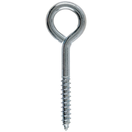 Hampton 1/4 in. X 3 in. L Zinc-Plated Steel Lag Thread Eyebolt, Pack of 10