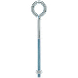 Hampton 5/16 in. X 6 in. L Zinc-Plated Steel Eyebolt Nut Included, Pack of 10