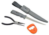 Calcutta SBFCP-1 Combo Pack, 4-Piece, High Carbon Steel/Rubber/Stainless Steel