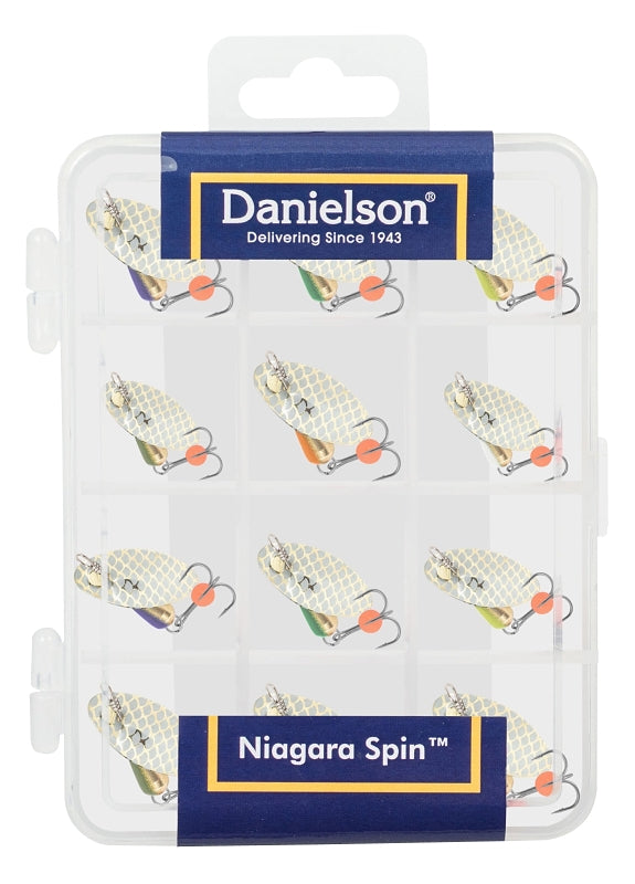 Danielson Niagara Spin 5705-0965 Spinner Kit, Brass, Gold Bait