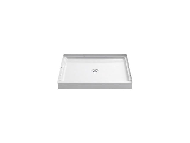 Sterling Guard+ Series 72301100-0 Shower Base, 36 in L, 34 in W, 4-3/16 in H, Vikrell, White, Alcove Installation