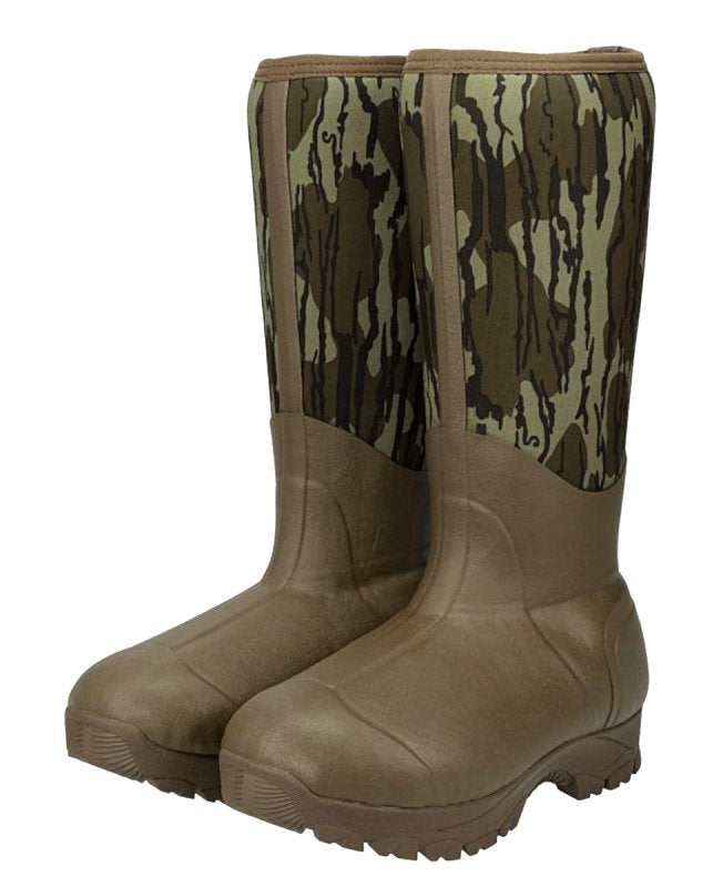 Muddy MTX Series MTX-17IN16-MOB-12D Boots, 12, D W, Mossy Oak Bottomland, Neoprene Upper, Insulated