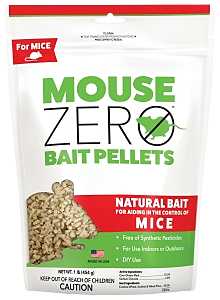 Tomcat MOUSE ZERO 374104 Mouse Bait, Solid, 1 lb